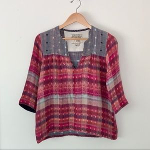 ace&jig admiral top, nectar, xs ❤️💙💜